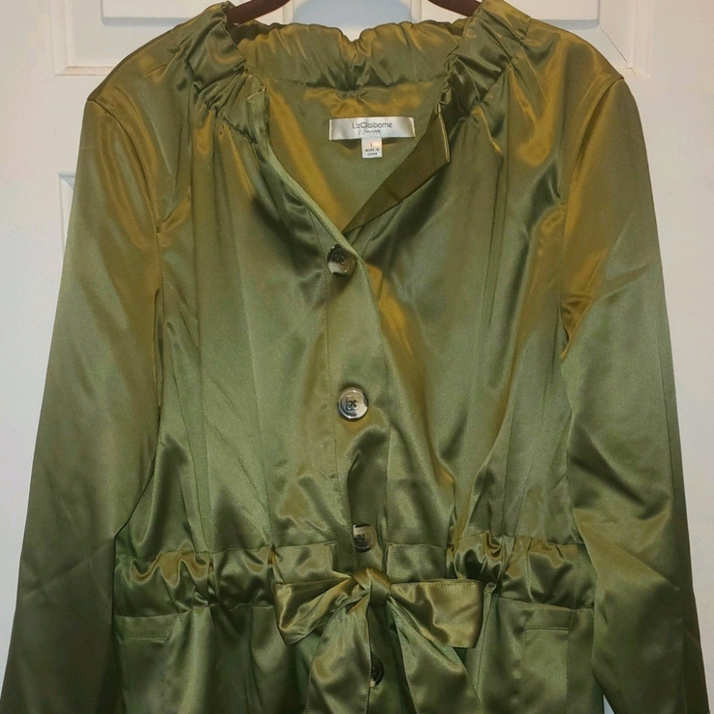 NEW Liz Claiborne Size 18W Cinch Waist Jacket
